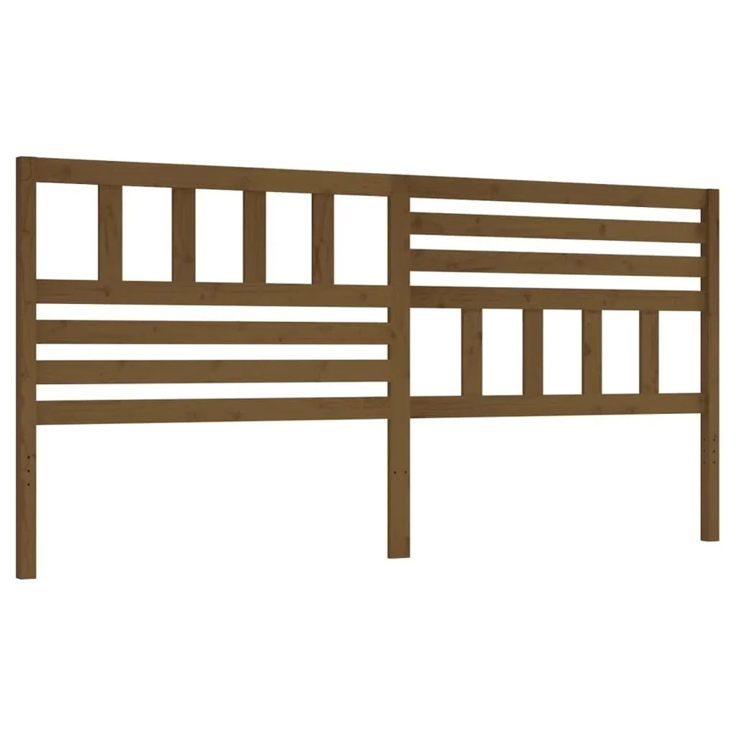 vidaXL Kopfteil Honigbraun 186x4x100 cm Massivholz Kiefer 814162