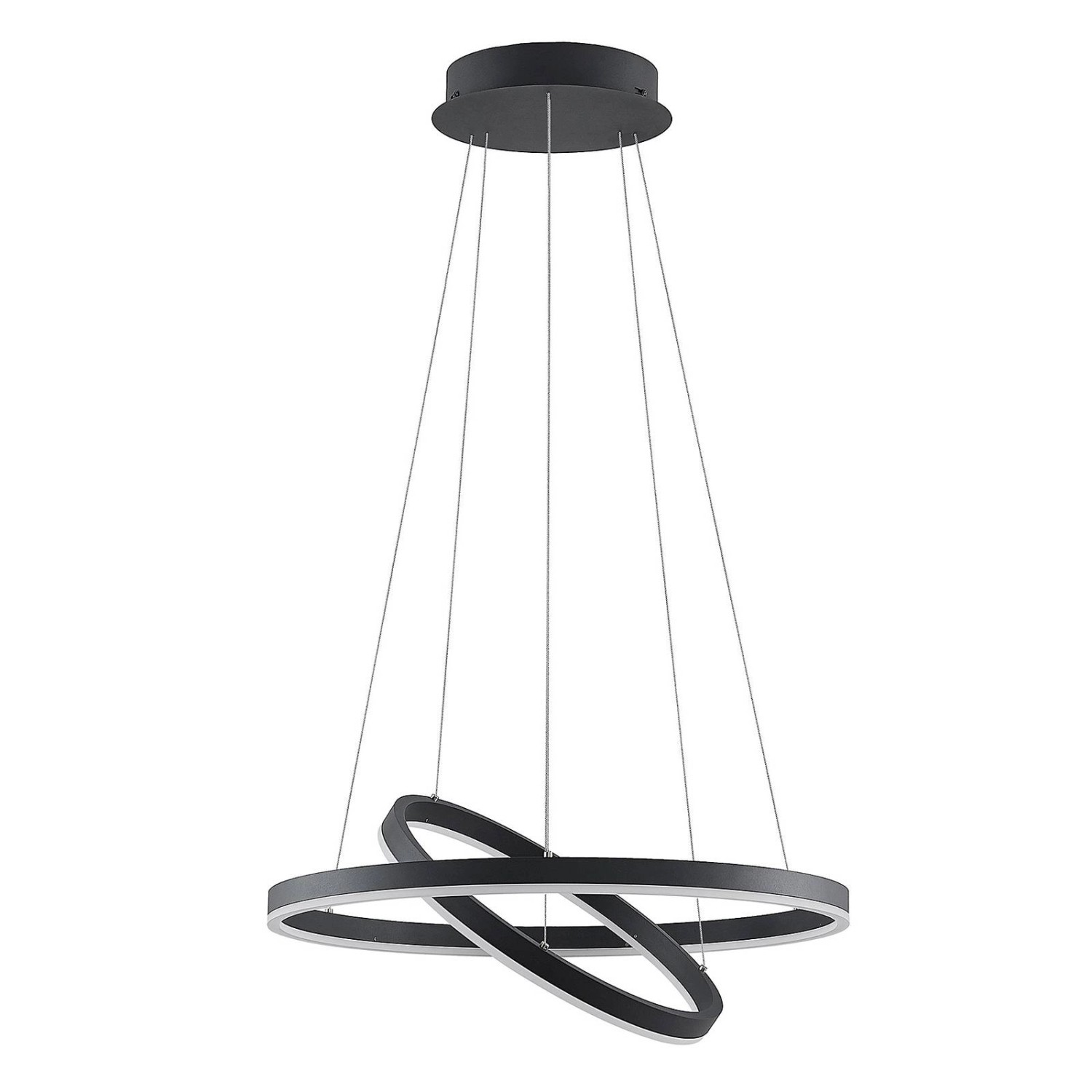 Arcchio LED Albiona 9939024 Modern in Schwarz aus Metall 2-flammig Küchenle günstig online kaufen