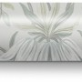 Laura Ashley Vliestapete Parterre Sage, Rolle mit floralem Muster in Salbeigrün.