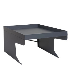 PROREGAL Mähroboter-Garage XL Mit Pflanzkasten 47x70x100cm Metall Anthrazit