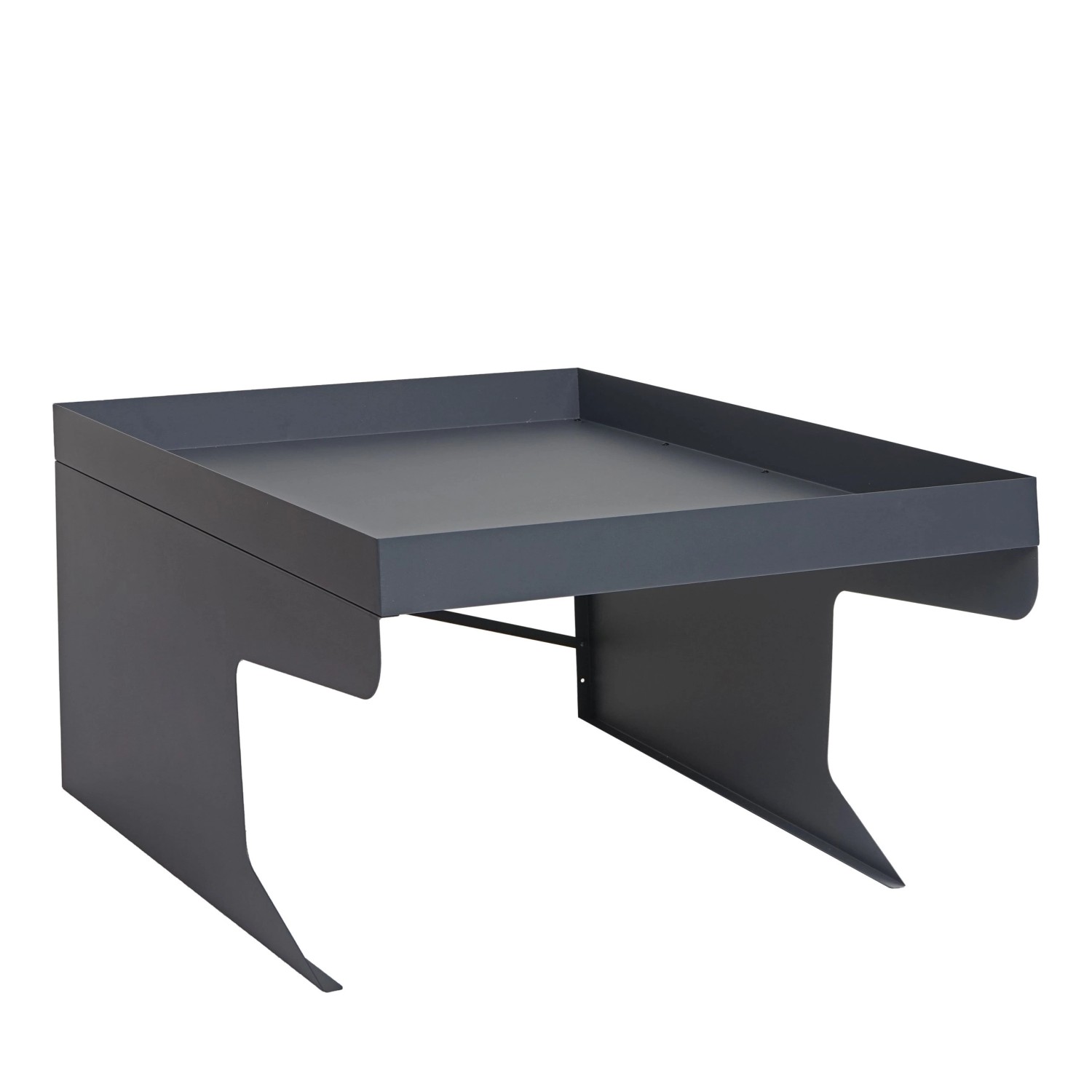 PROREGAL Mähroboter-Garage XL Mit Pflanzkasten 47x70x100cm Metall Anthrazit günstig online kaufen