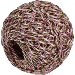 Knäuel Recycling-Schnur, 45 m, mehrfarbig, aus recycelten Garnen.