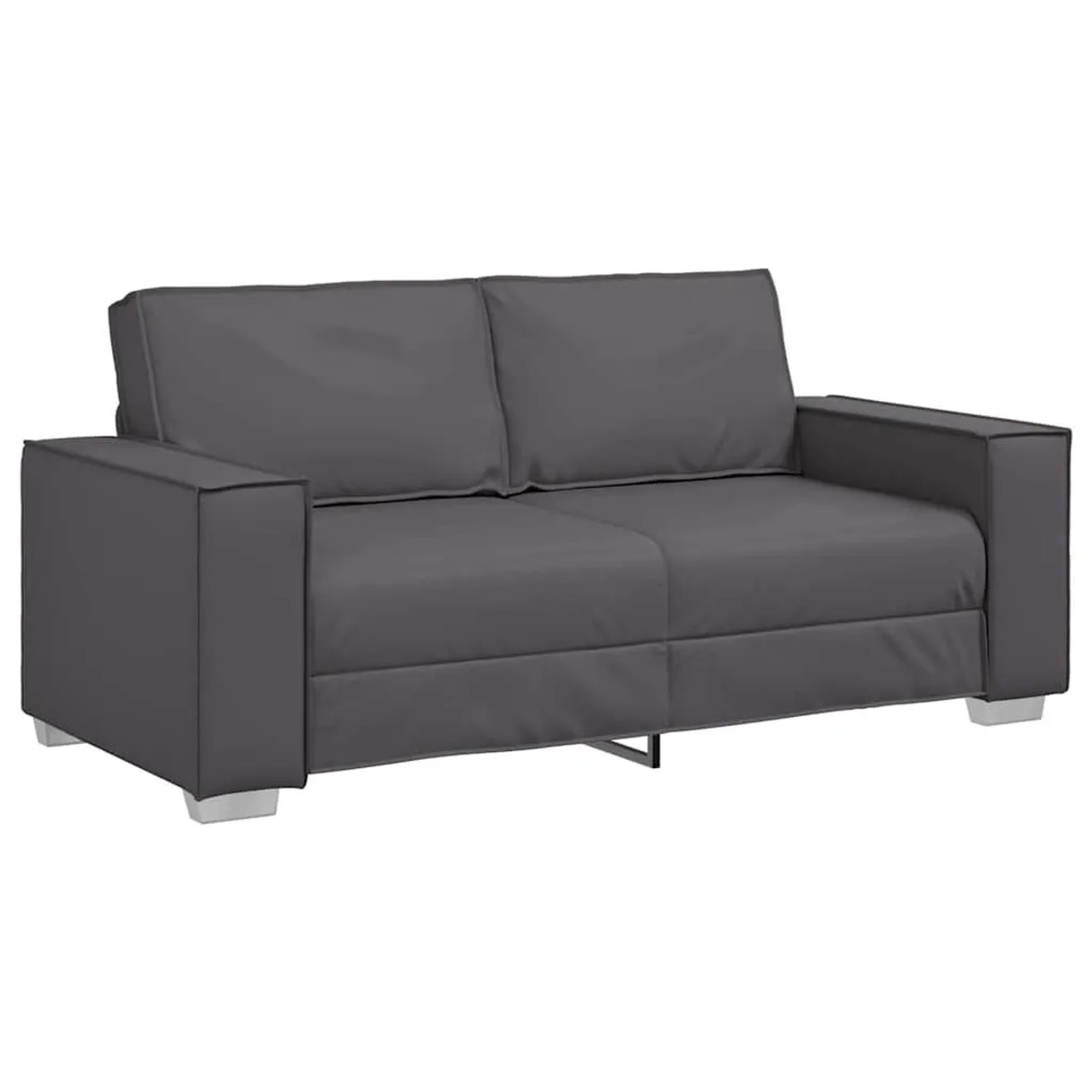 vidaXL Sofa Grau 180 x 80 x 84 cm Stoff 4105053