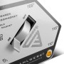 STAHLWERK Magnet-Schweißwinkel mit schaltbarem Magnet, zeigt ON/OFF-Schalter und Winkel 45°-165° für Schweißzubehör.