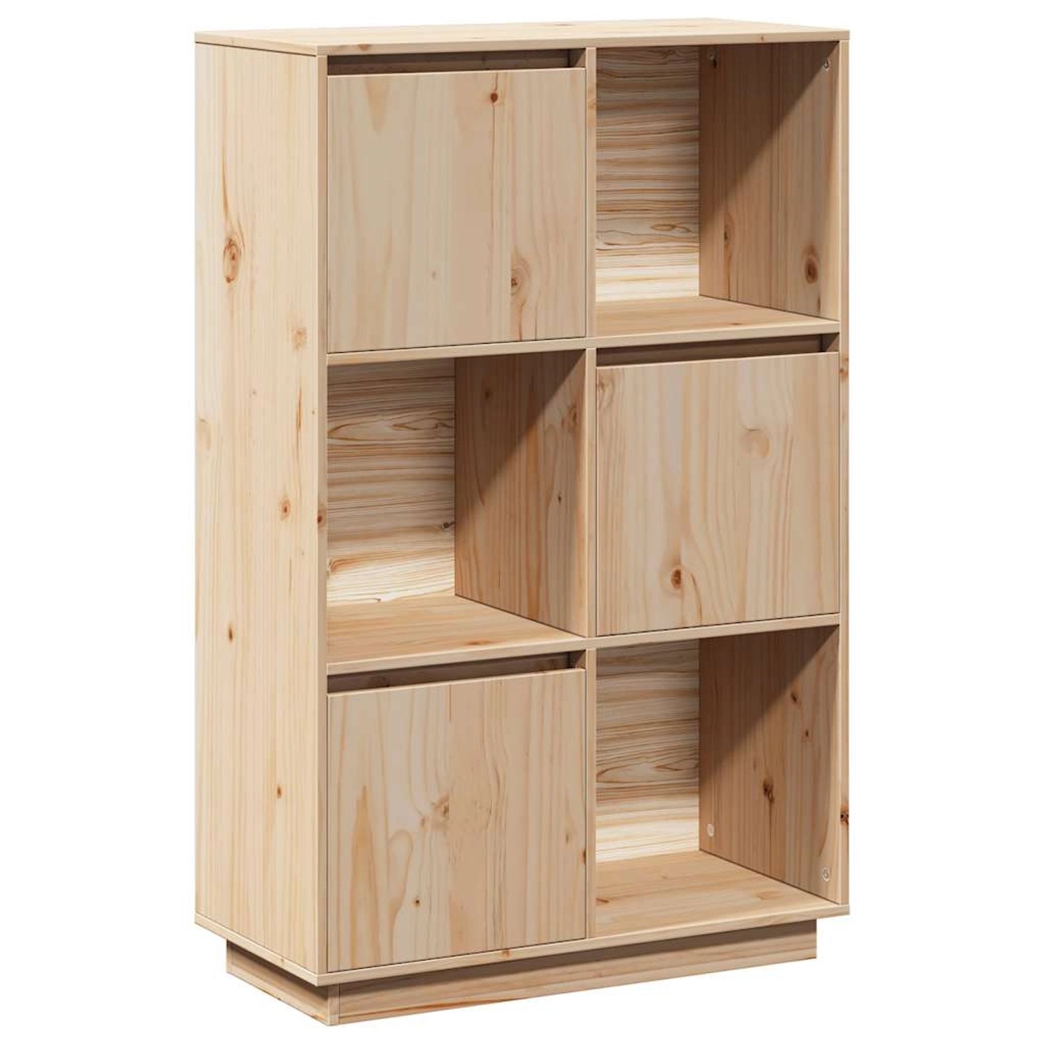 vidaXL Highboard 74x35x117 cm Massivholz Kiefer 814364 günstig online kaufen
