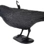 Gardigo Taubenschreck: Schwarze Rabenattrappe zur Taubenabwehr für Garten, Terrasse oder Carport.
