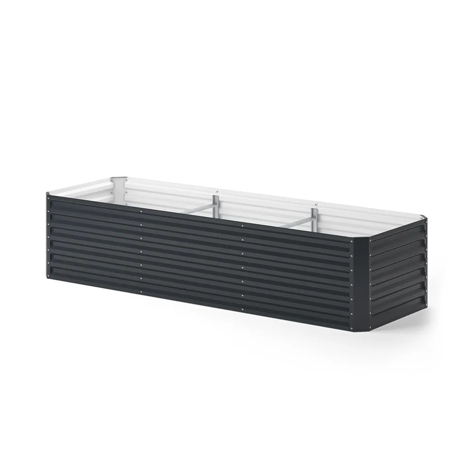 OK-Living Hochbeet Anthrazit 270 x 90 cm