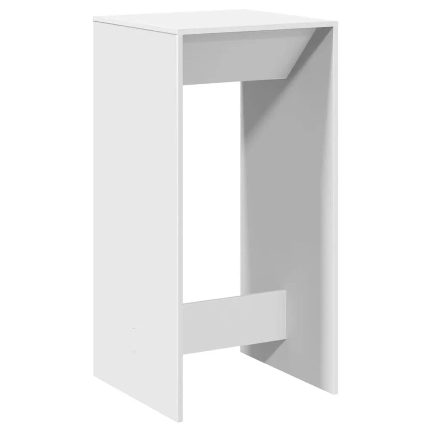 vidaXL Bartisch Weiß 51x50x103,5 cm Holzwerkstoff 854418 günstig online kaufen