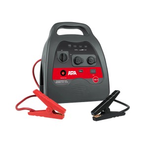 Apa Powerpack Bully Smart Starthilfe und Energiestation mit Polzangen.