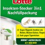 Nexa Lotte Insektenschutz 3in1 Nachfüllflasche gegen Mücken, Fliegen und Motten. Geruchloser Insektenstecker für 45 Nächte.