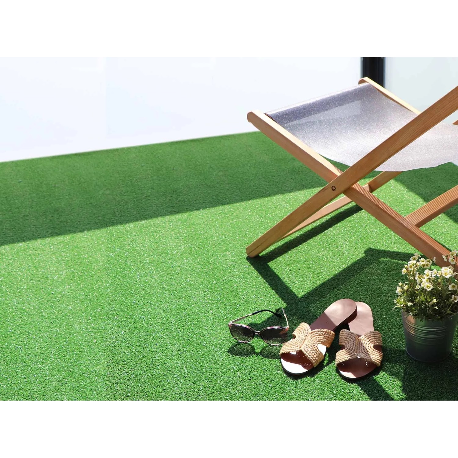 Primaflor Kunstrasen MEGAN 40mm – 4m X 3m, UV-beständig & Wasserdurchlässig Für Garten & Balkon