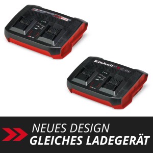 Einhell Power X-Change Ladegerät Power-X-Twincharger 3 A