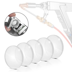 STAHLWERK Laser Schweißgerät Schutzlinsen 5er Set (18x2mm) für optimalen Schutz beim Schweißen.