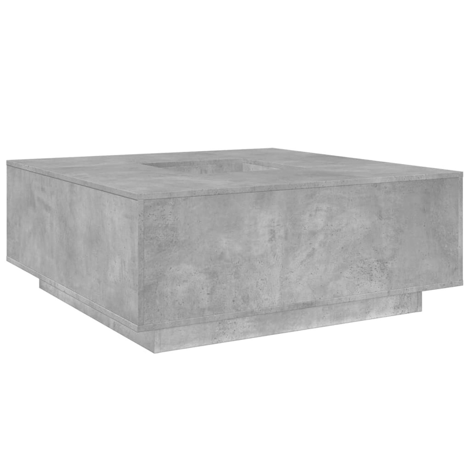 vidaXL Couchtisch Betongrau 100x100x40 cm Holzwerkstoff günstig online kaufen