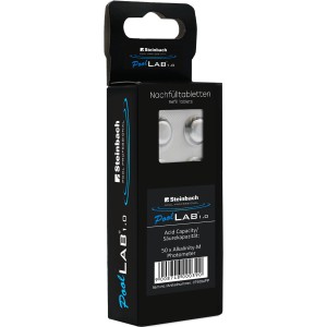 Alka-M Photometer Tabletten, 50 Stk. Reagenztabletten zur Poolwasser-Analyse.