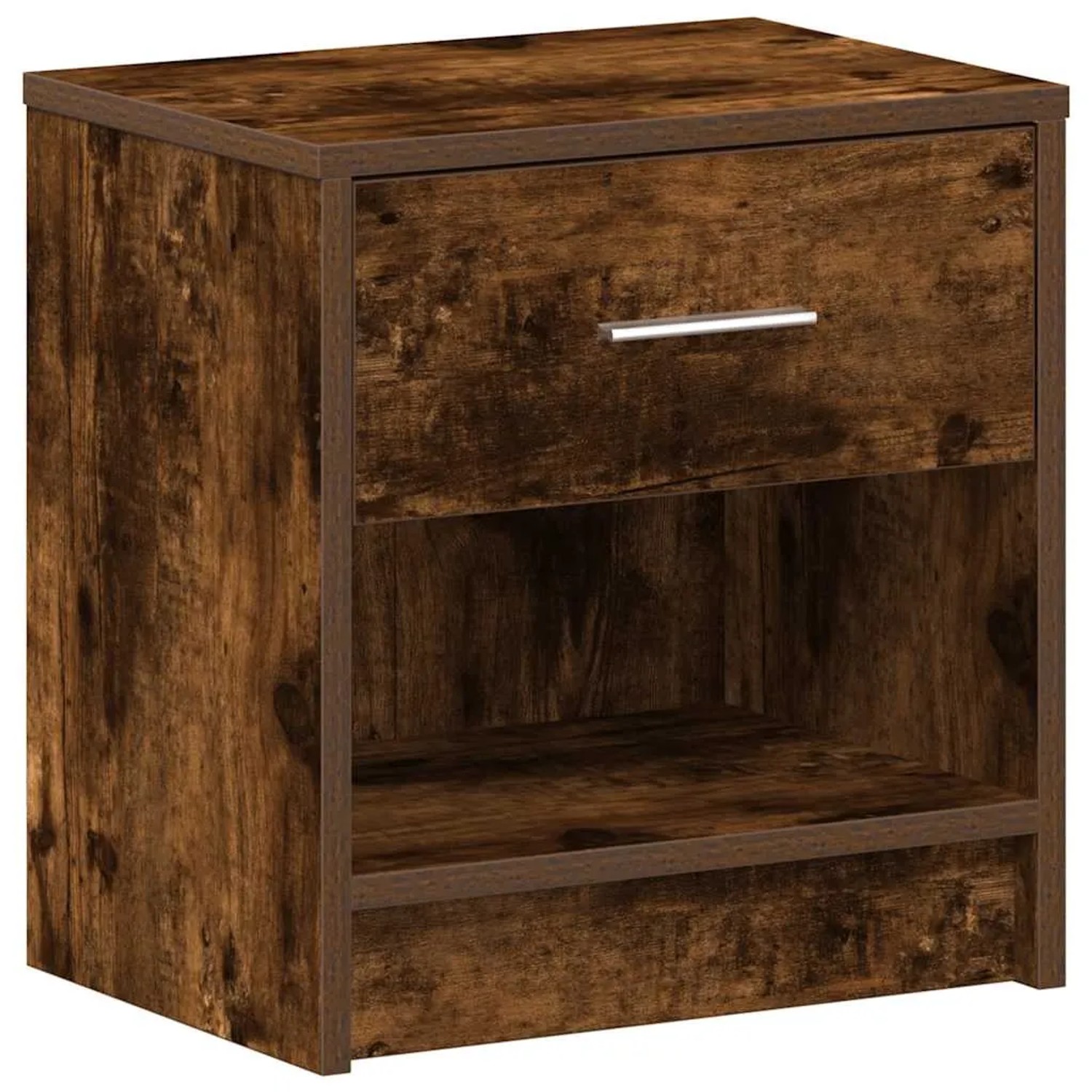 vidaXL Nachttische 2 Stk, mit Schublade Räuchereiche 39x28x41 cm 858758_6