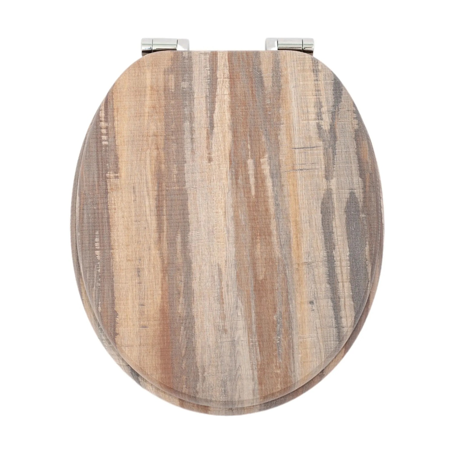 SINOBATH WC-Sitz mit Absenkautomatik Softclose Variabel Scharniere MDF-Material Für Fast Alle Toilettenbecken 43,5 x 37,...