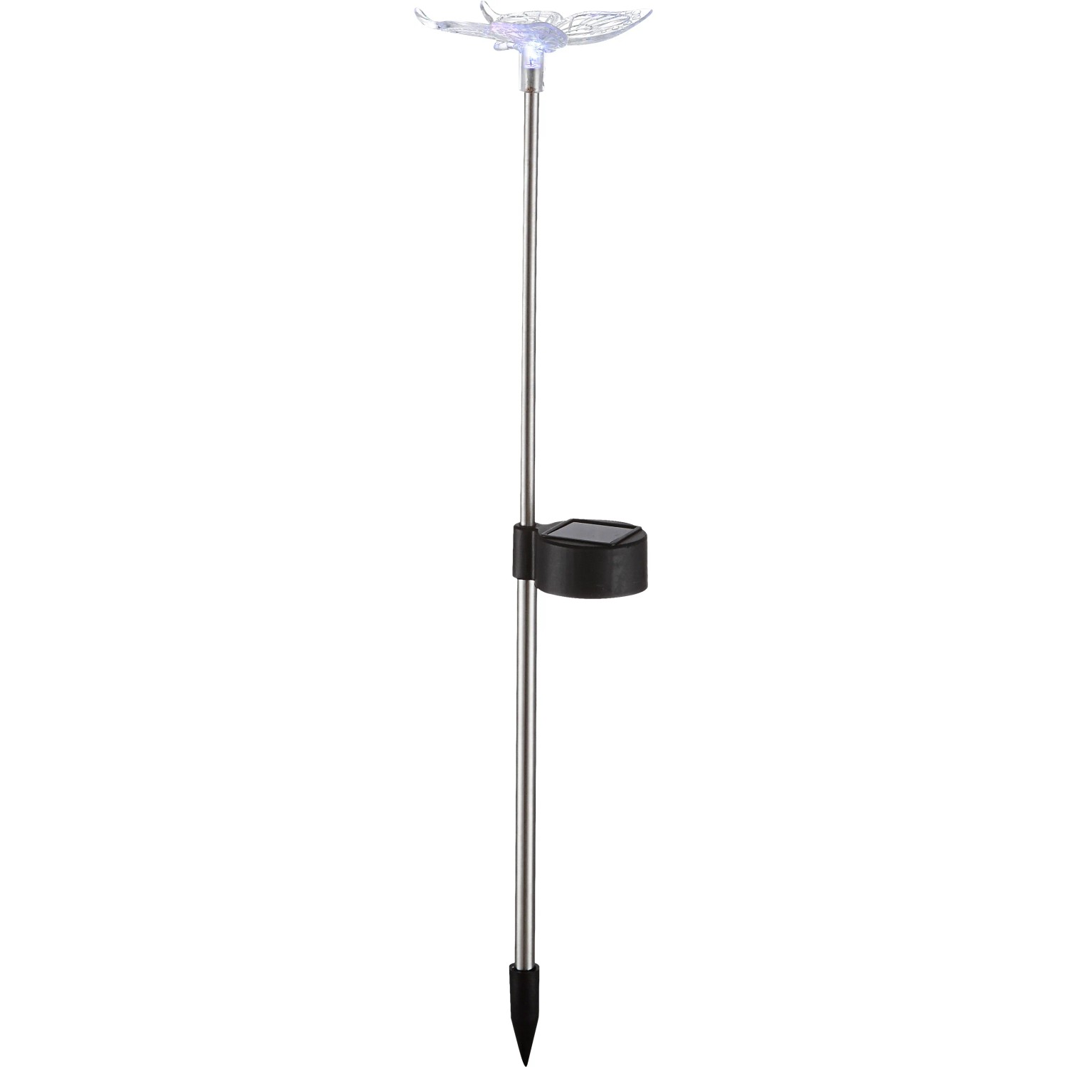 Globo LED-Solaraußenleuchte in Insektenform (4 Stk.), bunte Solar-Deko für den Garten.