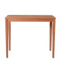 DELUKE Bartisch aus Eukalyptusholz, Teil des 5-tlg. Barsets BERN, 100x60x107cm.
