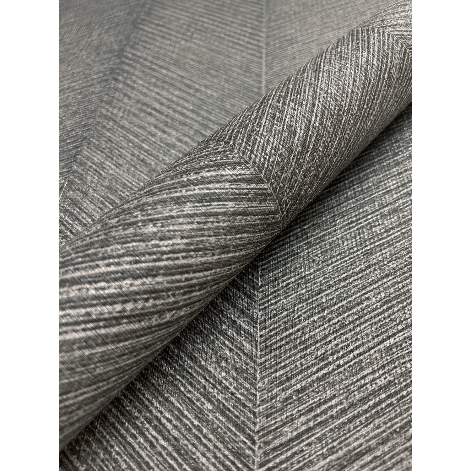 Newroom Vliestapete Kihmo Anthrazit Streifen Streifen FSC® günstig online kaufen