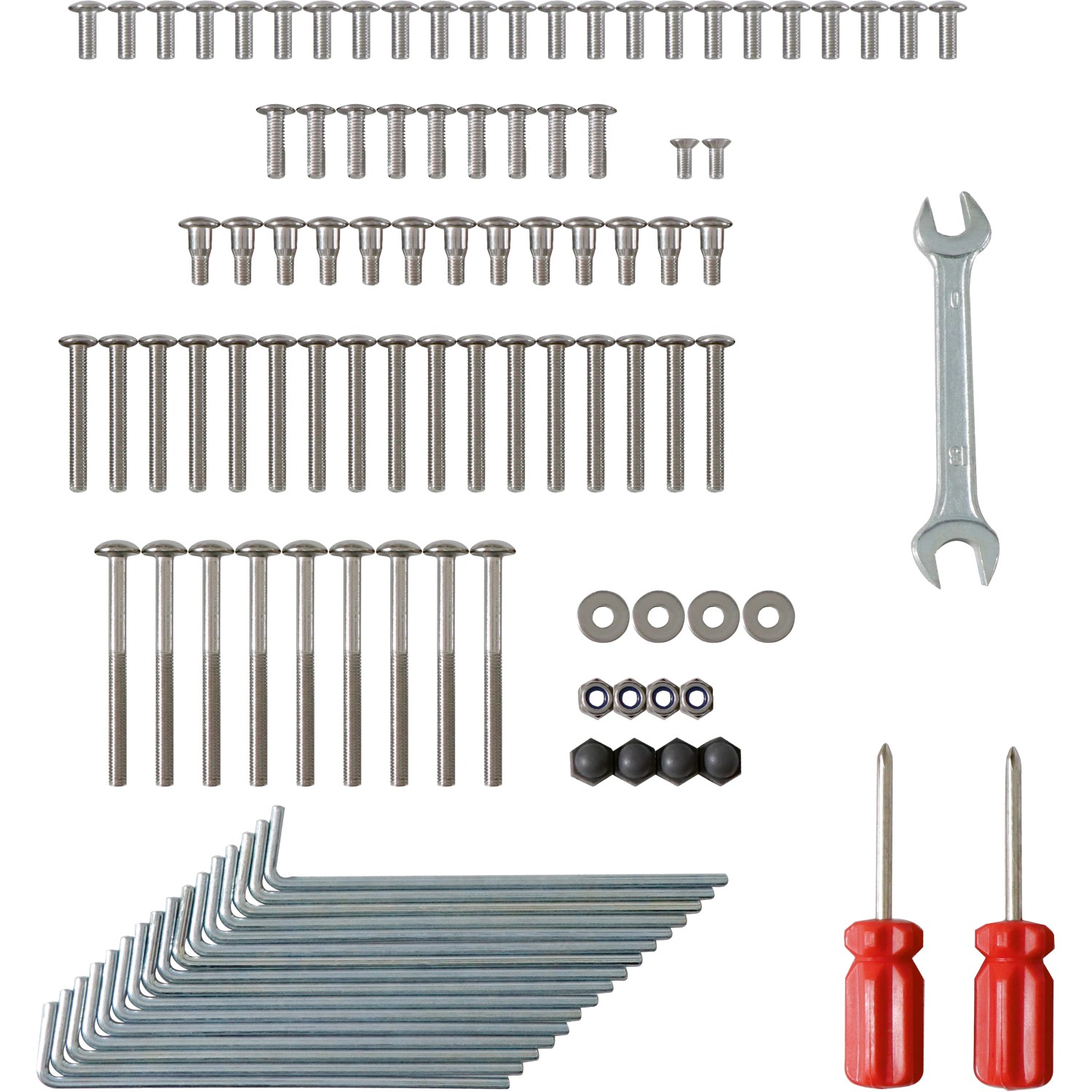 Montage-Set für Pergola Texhoma Grau