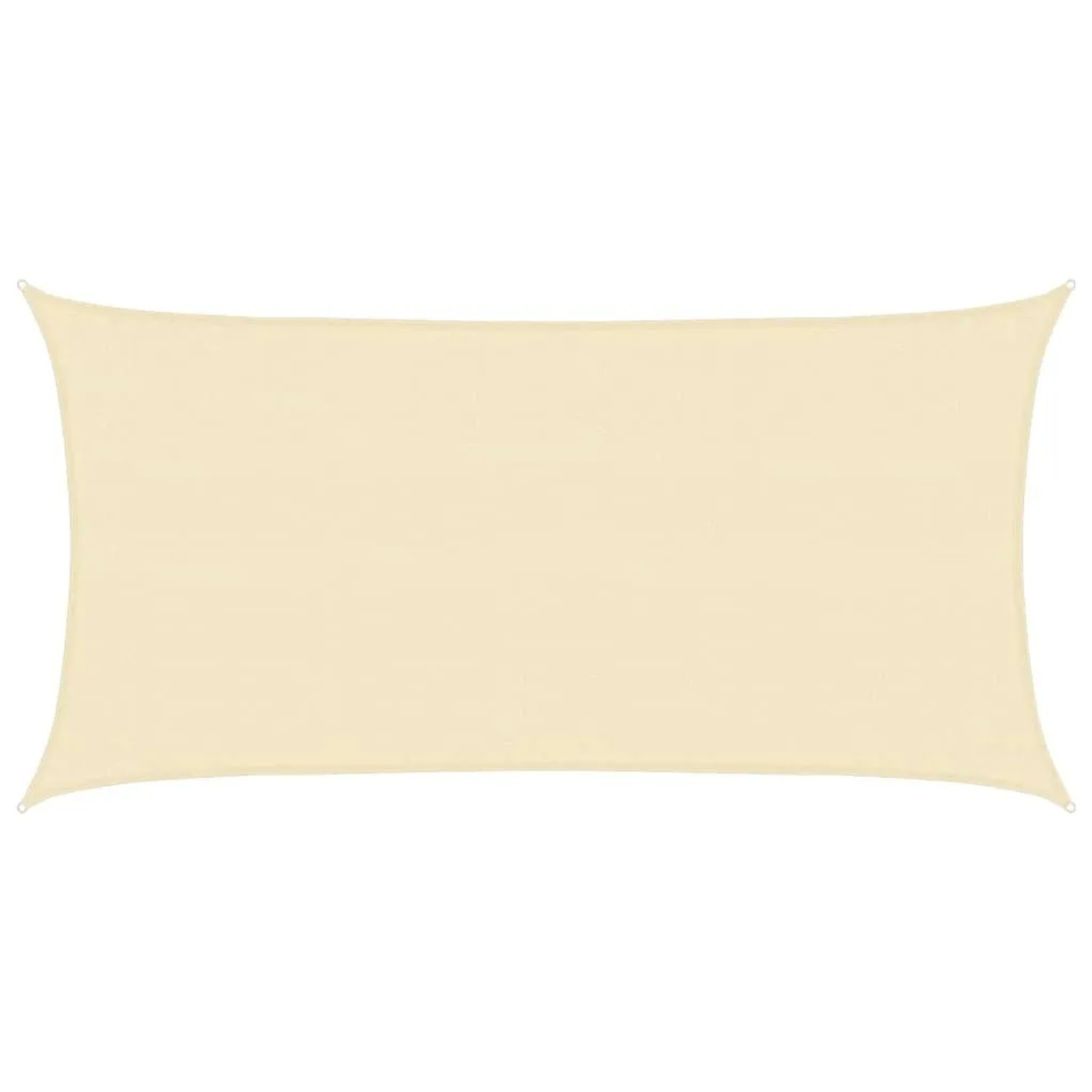 vidaXL Sonnensegel 160 g/m² Creme 3x6 m HDPE 311185