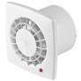AWENTA Vega 100 H Kleinraumventilator mit Nachlauf und Hygrostat, weiß.