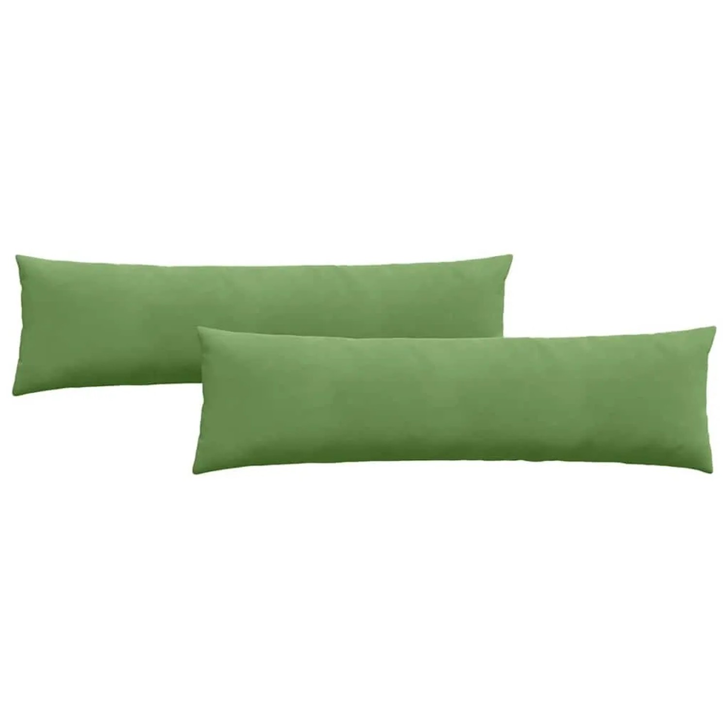 vidaXL Sofakissen 2 Stück Hellgrün 145 x 40 cm Cordstoff 42013845