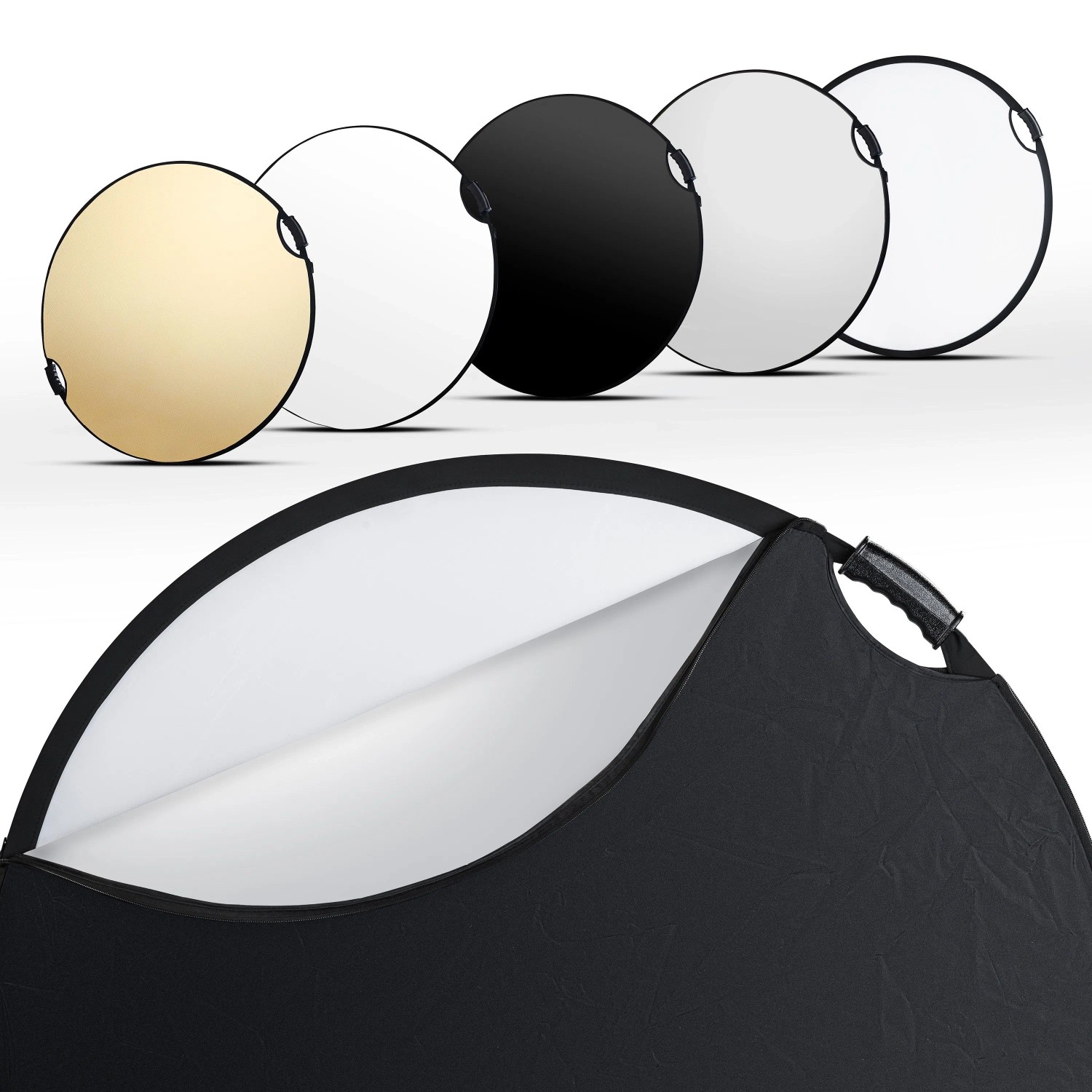 Walimex Pro 5In1 Faltreflektor Set Pop Up Ø107Cm Reflektor Lichtreflektor Foto