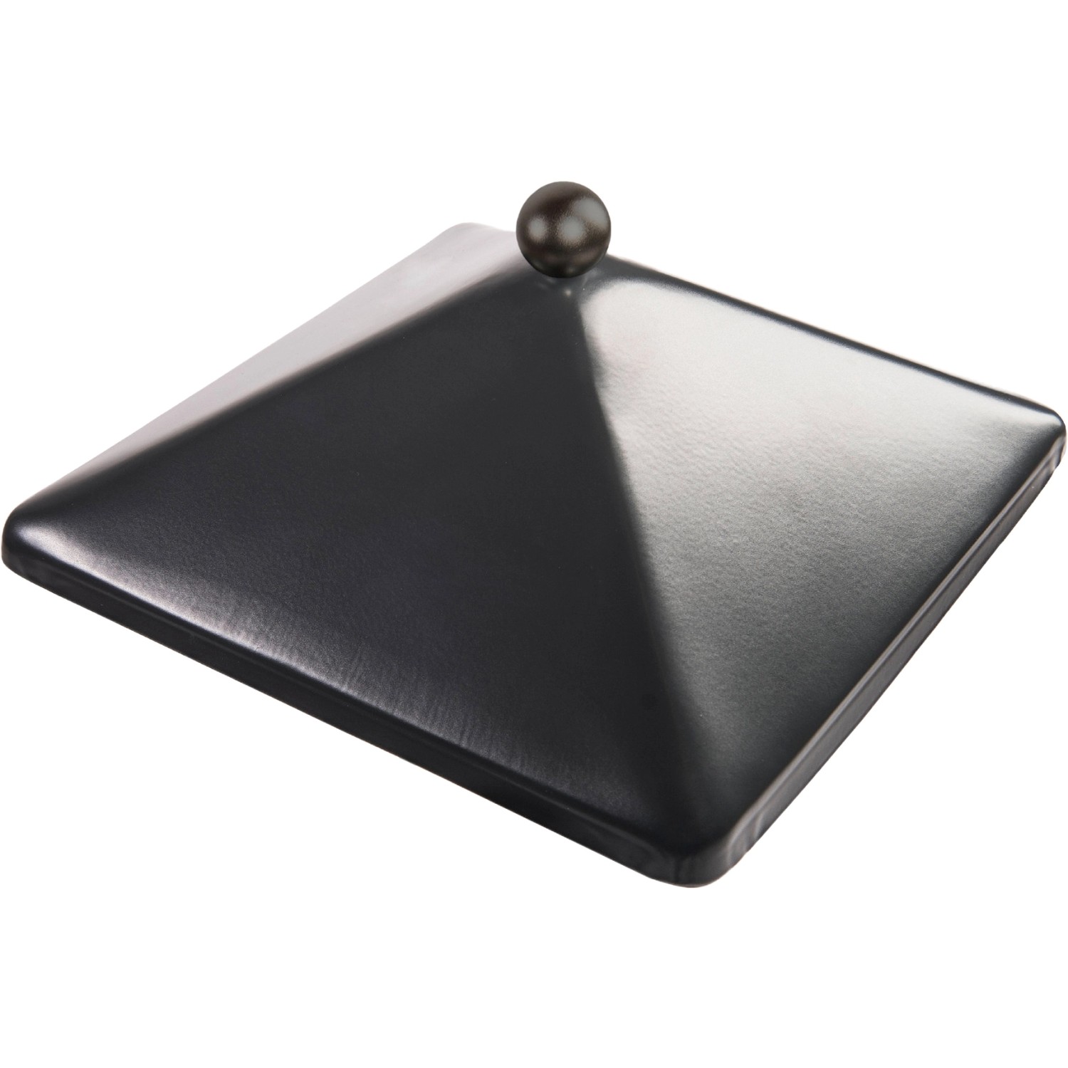 Gabiona Gabionen-Haube Anthrazit eckig 10 x 32,5 x 32,5 cm