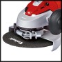 Einhell Winkelschleifer TE-AG 125/750 Kit mit Trennscheibe, Detailansicht.