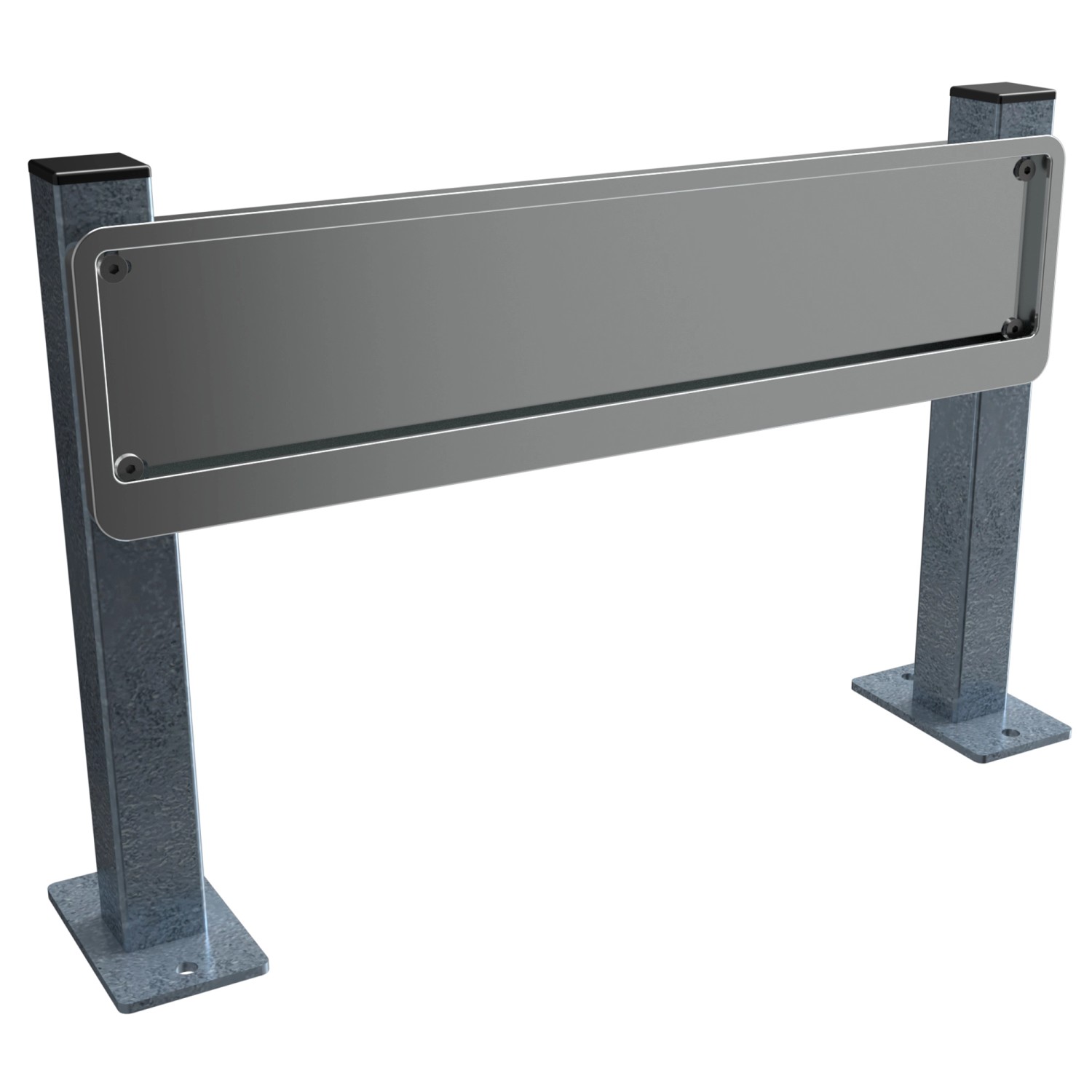 Schake Haltevorrichtung Parkplatzbeschilderung Dübelbefestigung Feuerverzinkt