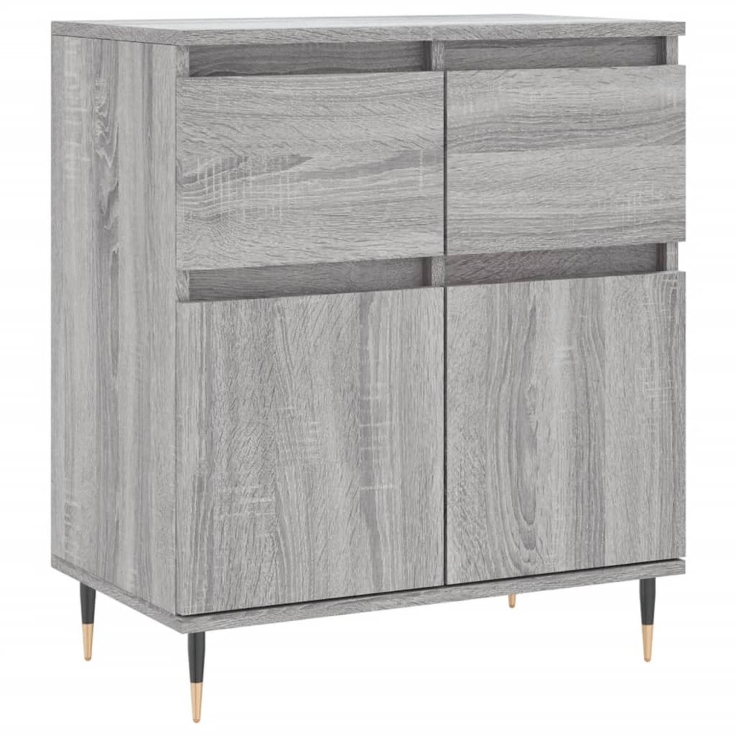 vidaXL Sideboard Grau Sonoma 60x35x70 cm Holzwerkstoff 831114 günstig online kaufen