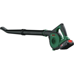 Bosch Akku-Laubbläser UniversalLeafBlower 18V-130 mit Akku und Ladegerät.