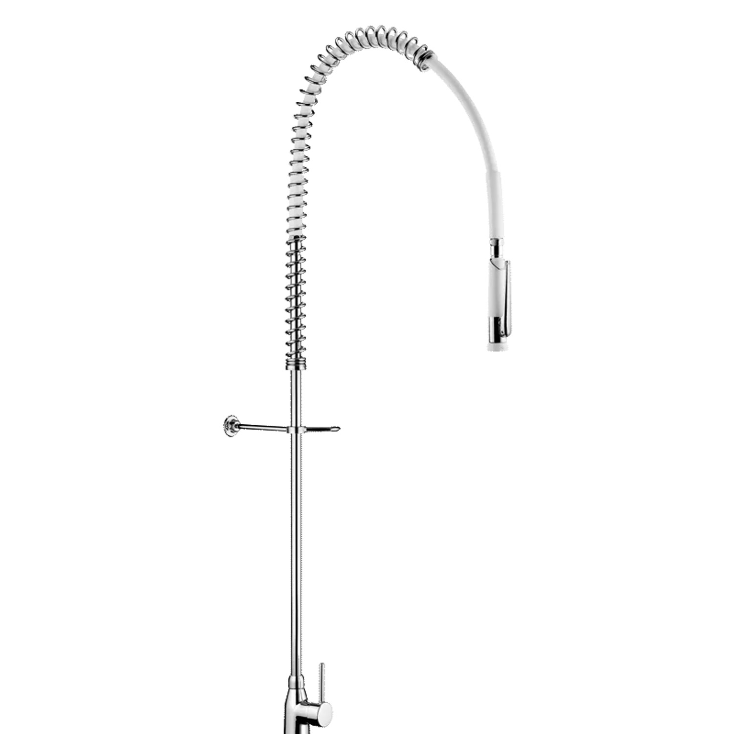 Thumbnail - Delabie Geschirrspülbrause-Garnitur mit Einhebelmischer und Handbrause, ohne Auslaufventil