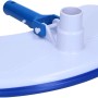 Amapool Pool-Bodensauger, schwere Ausführung, blau-weiß. Ideal für die Poolreinigung.