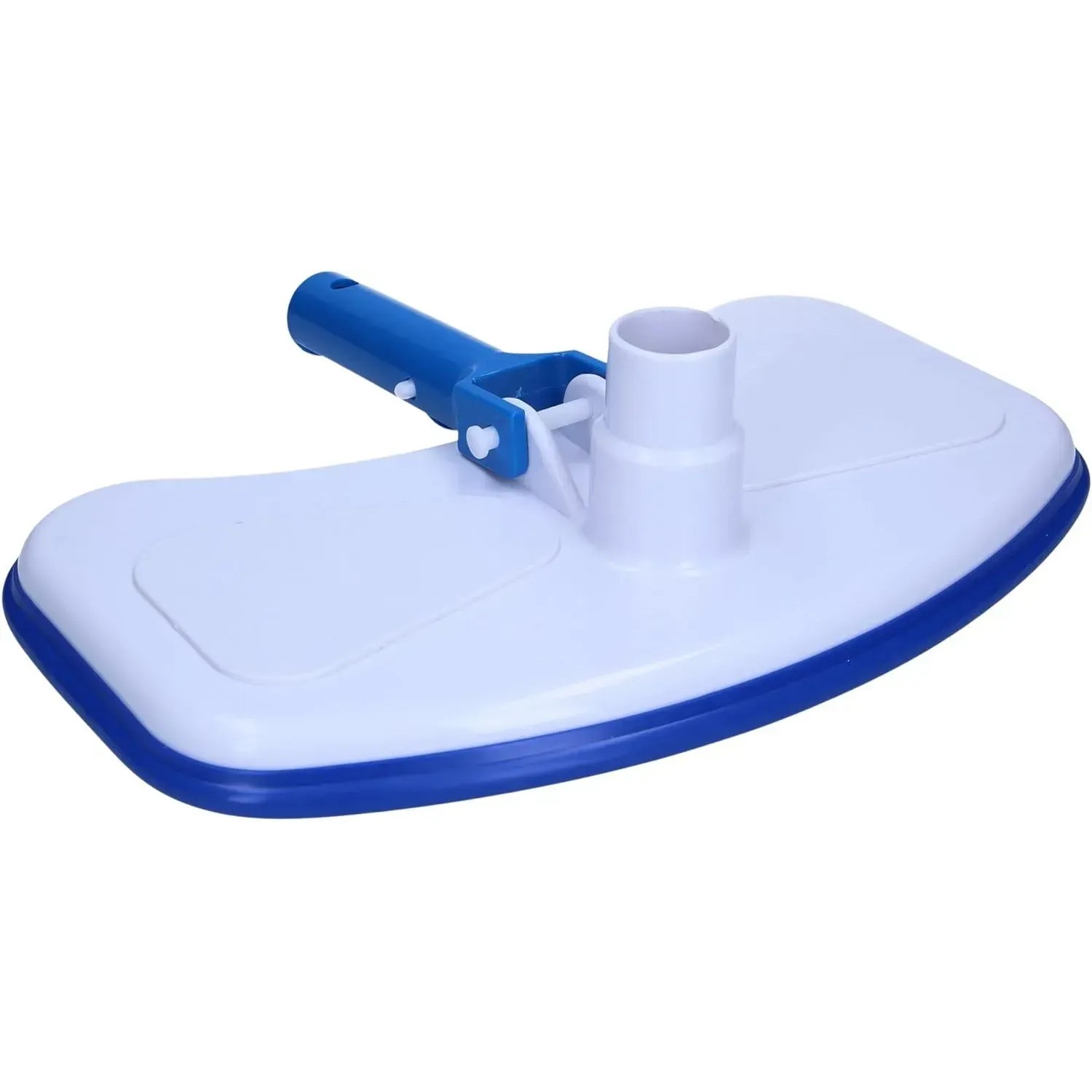 Amapool Pool-Bodensauger, schwere Ausführung, blau-weiß. Ideal für die Poolreinigung.