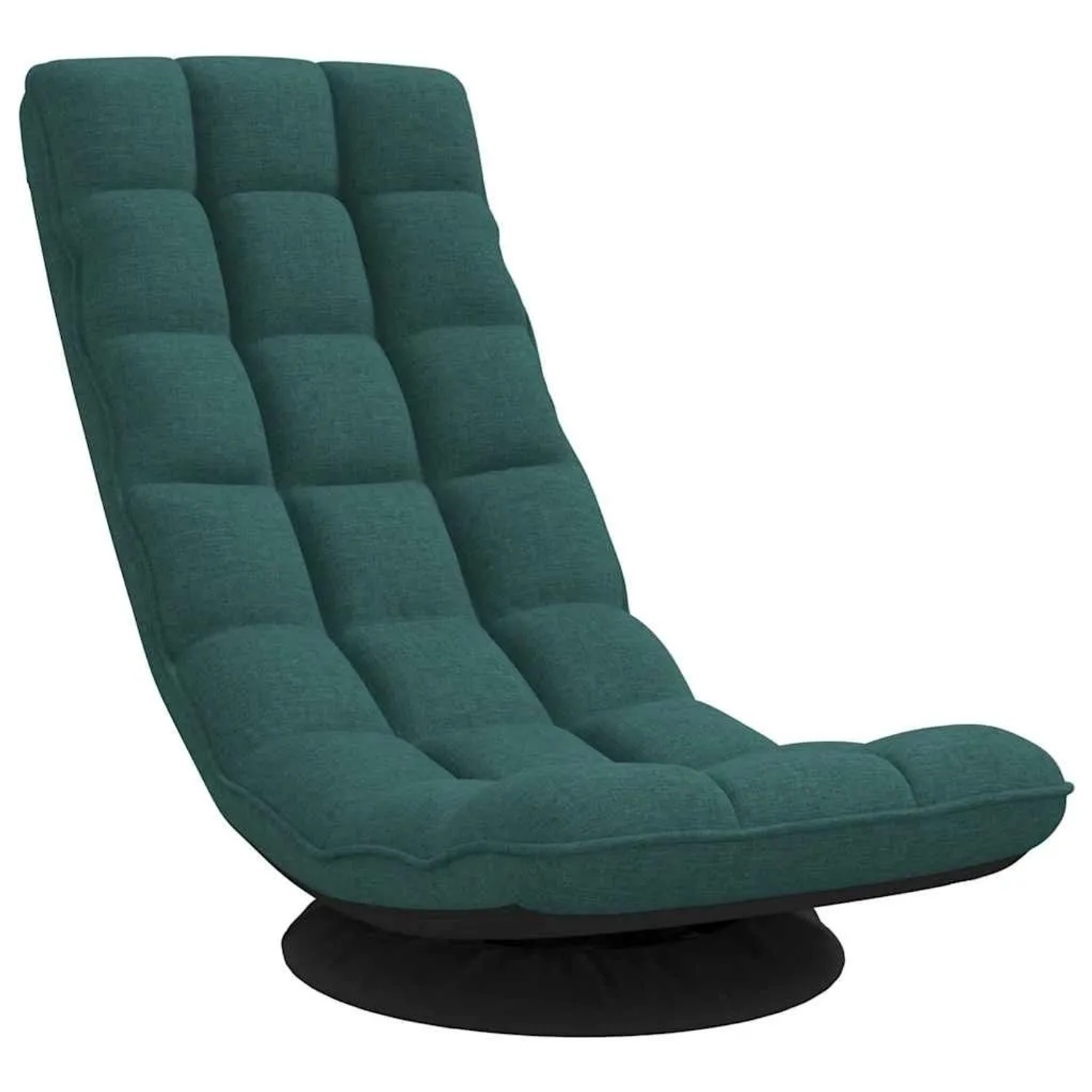 vidaXL Bodenstuhl Drehbar Dunkelgrün 70x51x79 cm Stoff 4019729 günstig online kaufen