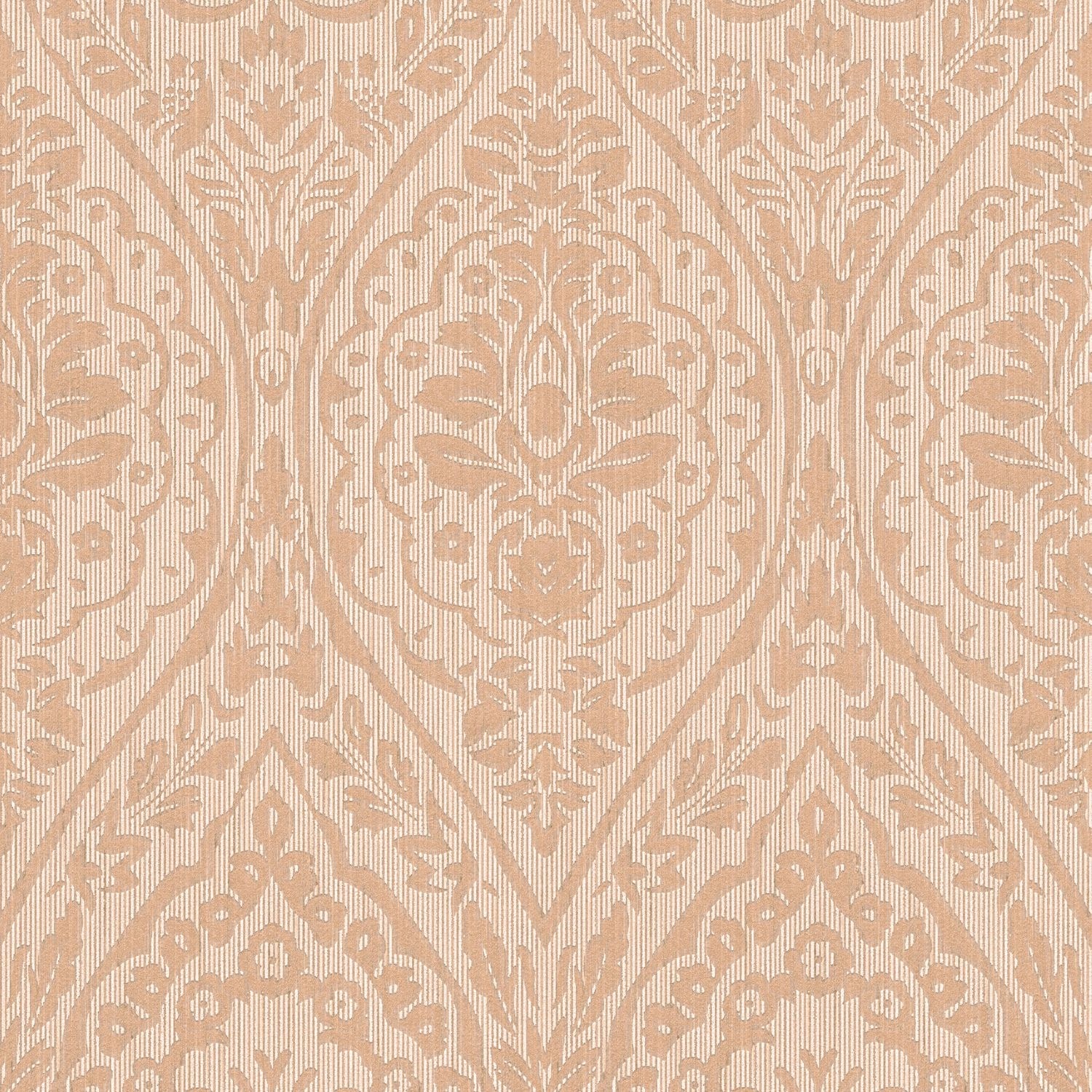 PROFHOME 961953-GU Barock Tapete Ornament Matt Beige 0,53 m x 10,05 m 5,33 günstig online kaufen