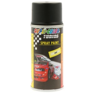 Dupli-Color Tuning Lackspray, Schwarz matt, 150ml Dose für Lackreparatur & Karosserie.