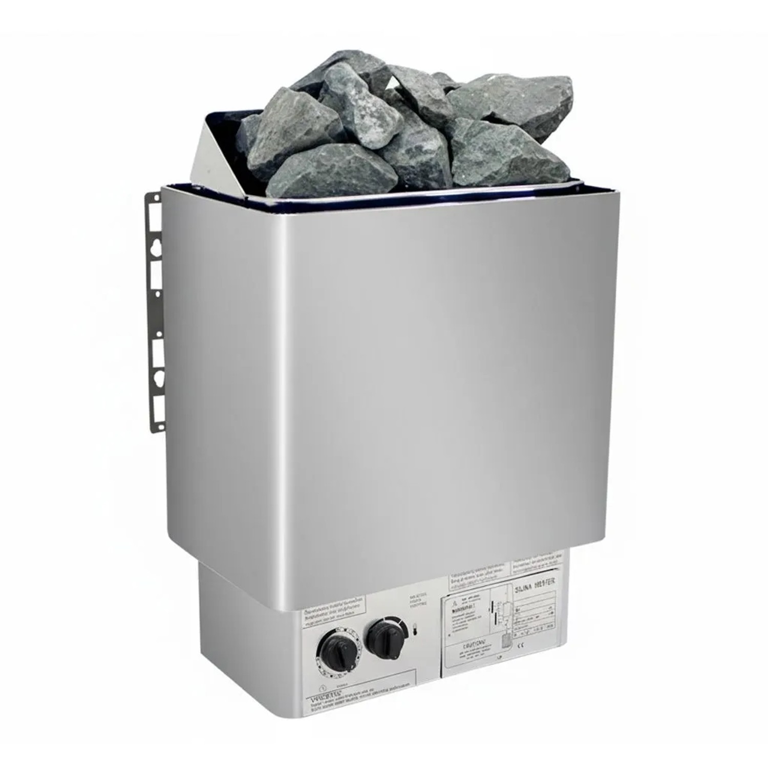 Stilform Saunaofen Thermolux 6KW Gunmetal mit Integrierter Steuerung