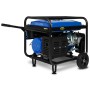 EBERTH Stromerzeuger 5500W mit Fahrwerk, E-Start, 13 PS Benzinmotor, 3-phasig.