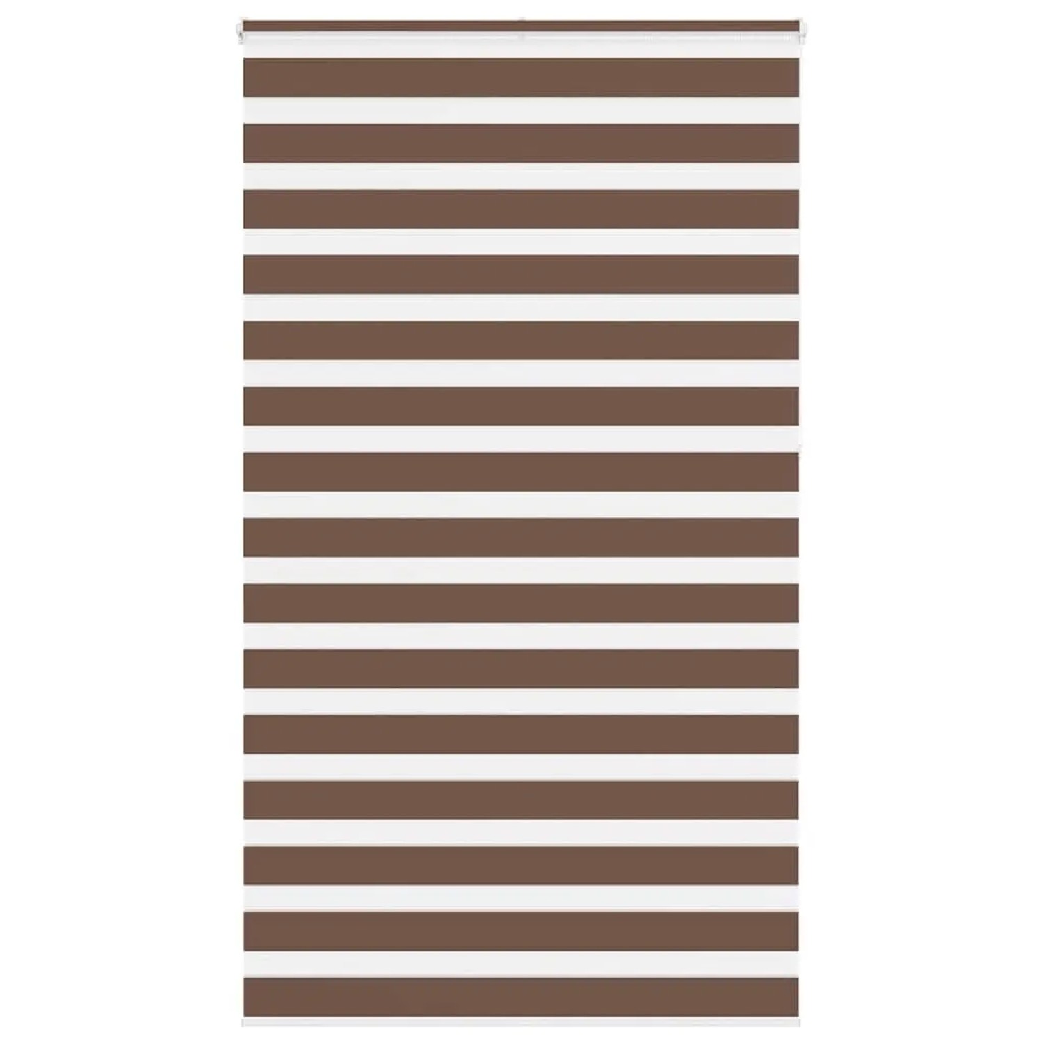 vidaXL Doppelrollo Braun 130x230 cm Stoffbreite 125,9 cm Polyester 4014397 günstig online kaufen