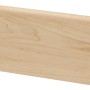 Sockelleiste Buche Swaran, 60 mm hoch, zur Wandbefestigung.