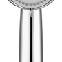 Verchromte baliv Handbrause HBR-80.390 mit Antikalk-Noppen und 5 Strahlarten.