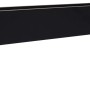 Anthrazitfarbener Vivanno Pflanzkasten Flobo, 100x17x15 cm, aus Fiberglas.