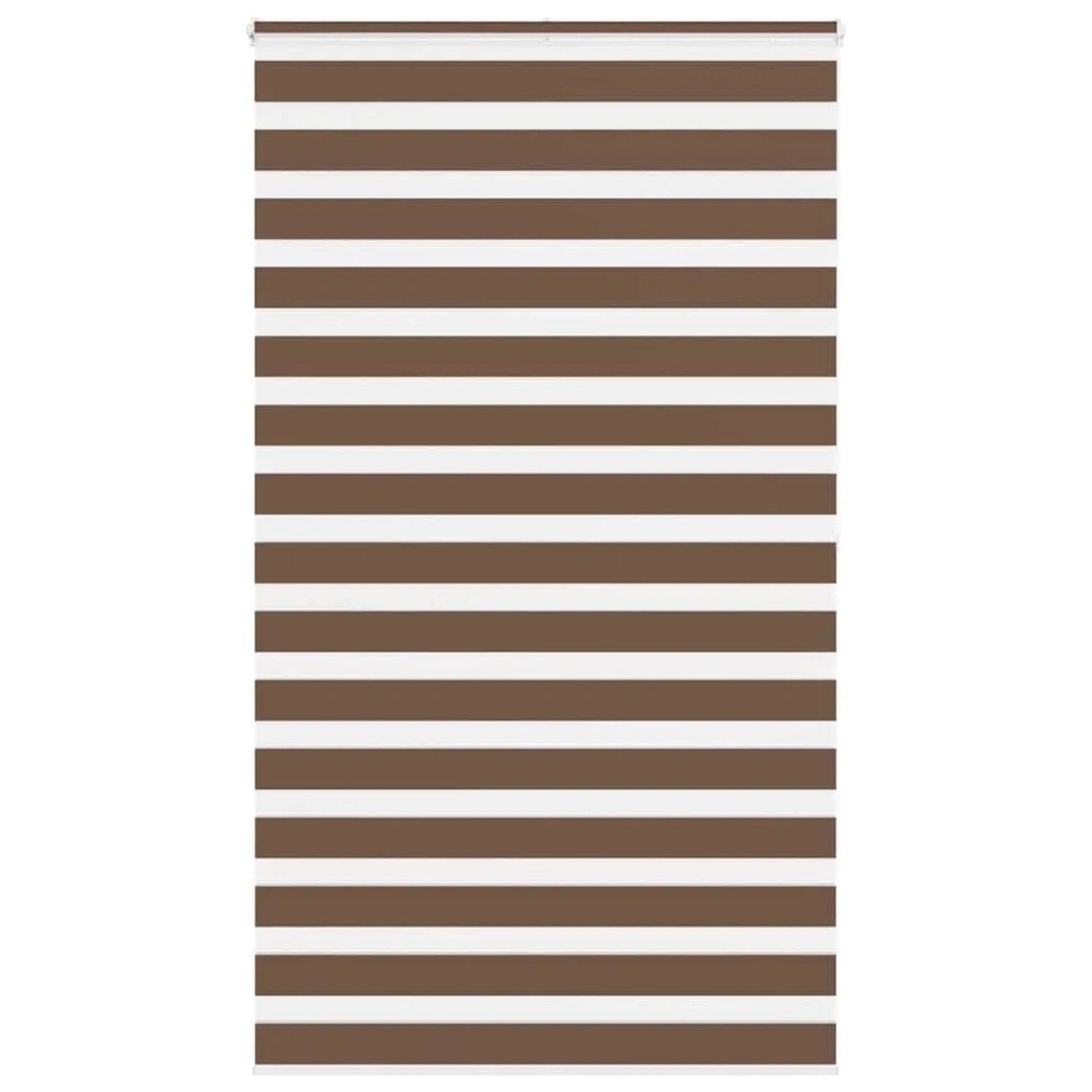 vidaXL Doppelrollo Braun 120x200 cm Stoffbreite 115,9 cm Polyester 4014369 günstig online kaufen