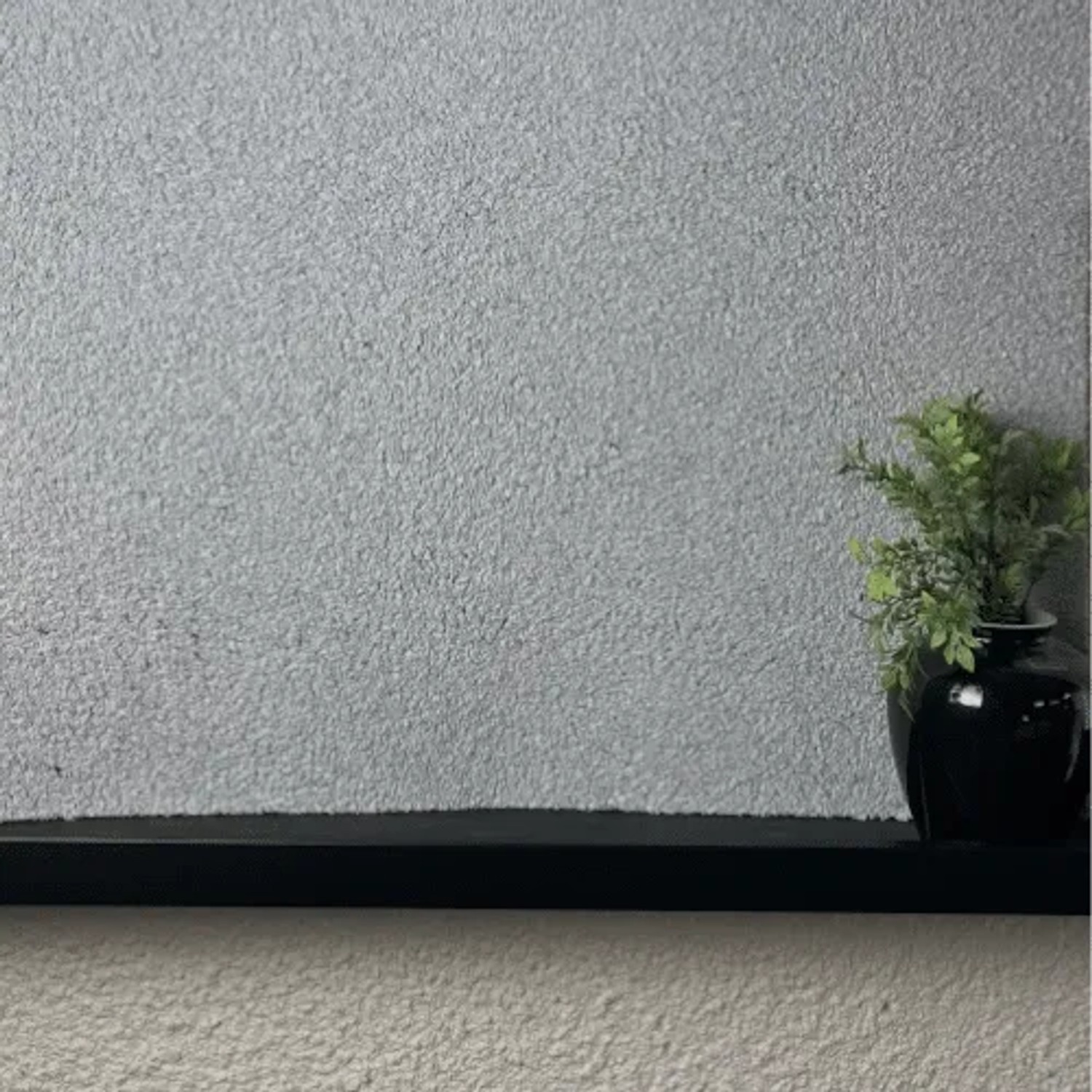 Floxxan Baumwollputz Colorado 124, Lichtgrau. Baumwollputz als Flüssigtapete mit feiner Struktur.