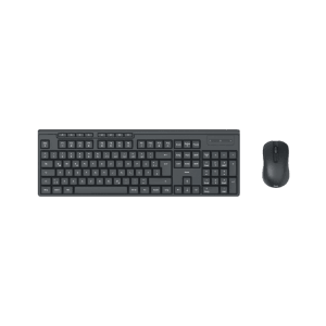 Hama Funktastatur WKM-200 mit Maus, QWERTZ Layout, kabellos, schwarz.