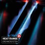 Detailaufnahme der Brenner des Enders Gasgrill Uniq 4 IK Cruster mit blauer Flamme.